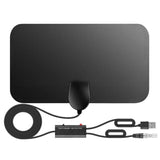 MAYTO Thin Film Dual Amplifier High-definition Digital Mini HDTV Ground Wave TV Antenna DVB-T2