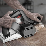 220V Electric Planer Wood Cutter Electric Saw Carpenter's Plane Portable Planer with 82mm Planing Width 2mm Planing Depth