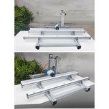 One-piece woodworking profiling cabinet type head chamfering all-in-one trimming hine
