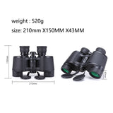 Military Binoculars 7X32 Tactical Bak4 Porro Prism HD Long Distance Telescope Professional Powerful Binocular for Army