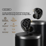 KZ ZAR Wired Headset HYBRID Technology HiFi Headphones 3.5mm Plug Noise Cancelg Ergonomic Design for Sports Game Music Lover