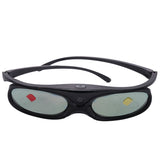 4PCS Active Shutter 3D Glasses Compatible with 96-144HZ DLP Projectors of Multiple Brands