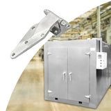 Refrigerator Hinge Stainless Steel Hardware Door Accessories, Sturdy Easy Installation, Heavy Duty for Chassis Cabinet
