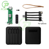 18650 Battery Mobile Power Kits DIY Charging Treasure Kit With LED Light Self-wired Detachable 4-wire 3 Cells