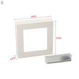 Photo Frame Flower Pot Living Room Wall Hanging Desktop Japanese Ikebana Plastic Plant Mounted Wall Decorative Wall Photo Frame