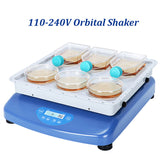 Laboratory Oscillator Lab Orbital Shaker Rotator with Adjustable Speed Digital display Timing Multi-Purpose Swing Mixer