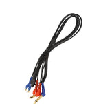 Audiometer Headset Cable Audiometer Headphone Wire Transmission Stability Clear Sound Portable Alloy Interface for Headphones