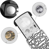 2 Pack 60X Loupe And LED Slide-Out Loupe, 1Pack 10X 20X 30X Illuminated Multi-Power Jewelers Accessories