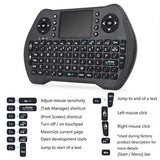MT10 Keyboard Air Mouse Lithium battery Handheld 3 colors Backlit 2.4G Wireless Touchpad For Media player Android TV BOX Accessories