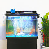 Solar Powered Pond Bubbler with Pipe, Bubble Stones & Oxygen Aerator Air Pump Kit - For Garden Fish Tank & Pool