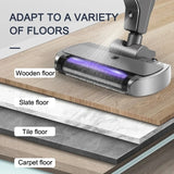 2000mAh Intelligent Wireless Handheld or Scrubber Household Fully Automatic Electric Mop Dry And Wet Dual-purpose Sweeping