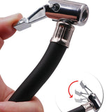 10/20/30cm Car Tire Air Iator Hose Iatable Pump Extension Tube Adapter Twist Tyre Connection Locking Chuck Bike Motorcycle