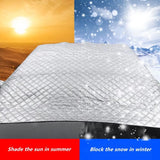 Winter Front Car Sunshade Ice Shiled Snow Cover Waterproof Outdoor Anti-Snow Windscreen Accessory Tool