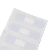 100pcs Metal Fabric Adhesive Bandages Waterproof High Visibility Blue Detectable Plasters for Food Service