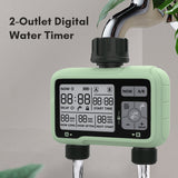 High-Quality Irrigation Timer - 2 Outlets, Digital, Waterproof, Programmable
