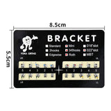 200Pcs Teeth Model Mini Brackets Roth 022 Slot Bondable With Hook On 345