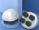 Electric Head Anti Stress Whole Body Massage Instrument Intelligent LCD Waterproof Rechargeable Vibrating Massager