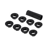 1Pcs for FUTABA Remote Control JR / Gear Toggle Switch Accessories 8Pcs Aluminum Alloy Nut Black