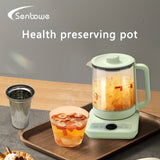 1pc, 1.8L Electric Kettle, Fully Automatic Electrical Appliance, Glass Touch Screen Health Pot, Glass Slow Stew Pot,