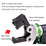 HT-150 small with safety device quick reset function tong crimping hydraulic clamp