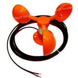 100KM/H Sensor Anemometer Φ14CM DIY Three Cup Type Measurement 0-2V Speed Tester Wind Power Detector