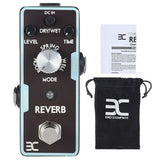 Eno Reverb Pedal Reverb Guitarra Electric Guitar Parts Accessories Music Instruments True Bypass Aluminum Alloy