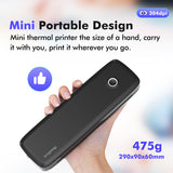 Versatile Portable A4 Thermal Transfer Printer - Wireless & USB Connectivity, Supports Multiple Paper Sizes