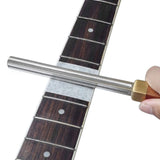 Portable Fret Dressing Metal File Edges Wooden Handle Repair Maintenance Luthier Tool Guitar Parts