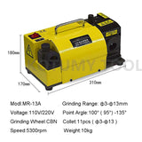 MR-13A Drill Bit CBN/SDC Disc Grinding hine 180W Sharpening Angle Grinder Sharpener Tool