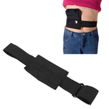 Washable Adjustable Pocket Dialysis Tube Abdominal Protection Black Peritoneal Holder Belt
