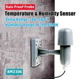 AM2306 Rainproof Outdoor Waterproof Wall Mounted Hygrometer Temperature Humidity Probe Sensor