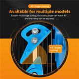 2 in 1 Electric Drill & Angle Grinder Fixed Universal Bracket - Polishing Conversion, Cutting Table Support Power Tool.