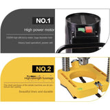 1500W 4Inch Electric Hole Punching Machine Fire Pipe Punching Machine Galvanized Pipe Steel Pipe Drilling Machine KC114