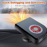 1pc, Portable Car Heater, Car Heater - Portable Car Heater, 12V Car Heater That Plugs Into Cigarette Lighter