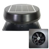 Solar Powered Attic Air Conditioning Industrial Vent 25W HVAC Tools Factory Eco Roof Ventilation Blower Wind Turbine Exhaust Fan