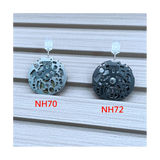 NH70/NH70A Skeletonized Mechanical Movement Black Metal 3 Hands Automatic Self-Winding Mechanism