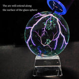 Third Generation Plus 80W 6A Gun Portable Handheld High Voltage Generator Artificial Lighing Tesla Coil