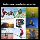 1080P Underwater Waterproof Motion Dv Diving Recorder Multifunctional Outdoor Riding Locomotive Sports Camera Action Camcorder