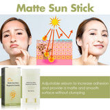 18g Sunblock Matte Moisturizing UV Lightweight Facial Sunscreen Stick for Women