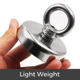1PC Super Neodymium Pot Fishing Magnets Hoo Round Powerful Magnetic Saage magnet
