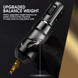 2022 Newest FLUX MAX l Wireless Tattoo Machine Pen Rotaty Powerful Coreless Motor with Digital LED Display Free Shipping