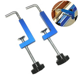 2PCS Woodworking Clamp G Clip Fixture Adjustable Frame Fast Fixed Clip Clamp