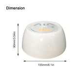 1pc Night Light Alarm Clock For Sleeping Companion, Multi-functional Wake-up Light Alarm Clock, Fall Halloween Room Decor, Home Decor