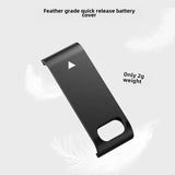 Ulanzi for GoPro 13 12 11 10 9 8 Plastic Cover Black Door Chargeable Battery Lid Action Camera Accessories Tool