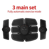 Stimolatore ricaricabile USB trainer EMS fiess intelligente, attrezzo ginnico per massaggio muscolare addominale ABS