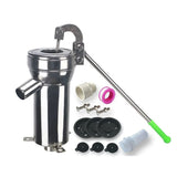 Household Manual Shaker Well Pump Water Suction Old Stainless Steel Big Head