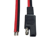 10PCS 15CM 2 Pin Quick Connector Disconnect Plug 14AWG SAE Extension Cable Wire Harness for Motorcycle Generator Solar Panel