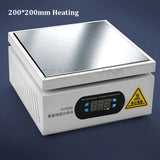 200*200mm Digital Preheating Platform Electronic Hot Plate Maintenance Heating Station for PCB LCD Screen Repair