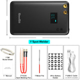 80 Gears Adjustable Portable LCD Screen Built-in 6000mah Battery Spot Welder with 5m Nickel