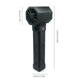 60000-85000RPM Car Thrust 1300g 64mm Brushless Motor Handheld Jet Turbo Violent Fan Powerful Blower